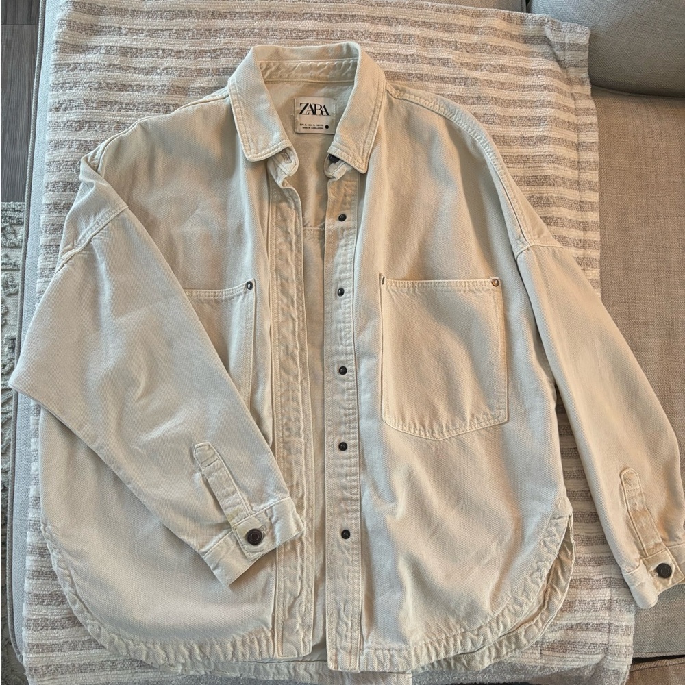 Zara Cream Women’s Jacket